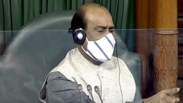 Lok Sabha Speaker Om Birla speaks during the Monsoon Session of Parliament, in New Delhi on Tuesday. (ANI photo) Lok Sabha Speaker Om Birla speaks during the Monsoon Session of Parliament, in New Delhi on Tuesday. (ANI photo)