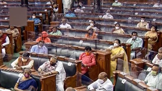 Lok Sabha Adjourned For An Hour After Opposition Protests On Farmers ...