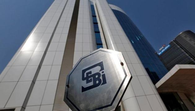 The logo of the Securities and Exchange Board of India (SEBI) on the premises of its headquarters in Mumbai, India (REUTERS/Shailesh Andrade/Files)