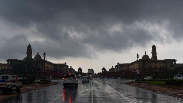 On Monday, Delhi recorded a maximum temperature of 36.8 degrees Celsius and a minimum of 26.6 degrees ---- both two degrees above normal. (PTI) On Monday, Delhi recorded a maximum temperature of 36.8 degrees Celsius and a minimum of 26.6 degrees ---- both two degrees above normal. (PTI)