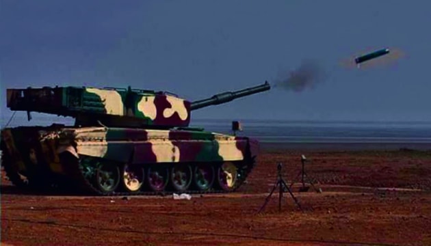 ATGM being test fired (Image courtesy: twitter.com/rajnathsingh) ATGM being test fired (Image courtesy: twitter.com/rajnathsingh)