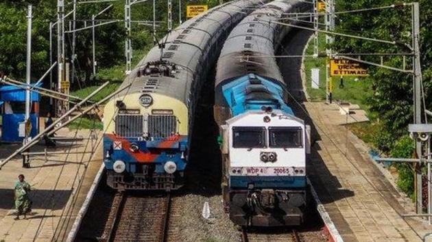 During 2018-19, the railways generated total internal earnings of <span class='webrupee'>₹</span>1,90,507 crore against the targeted internal earnings of <span class='webrupee'>₹</span>2,01,090 crore, the report noted. (Photo @RailMinIndia) During 2018-19, the railways generated total internal earnings of <span class='webrupee'>₹</span>1,90,507 crore against the targeted internal earnings of <span class='webrupee'>₹</span>2,01,090 crore, the report noted. (Photo @RailMinIndia)