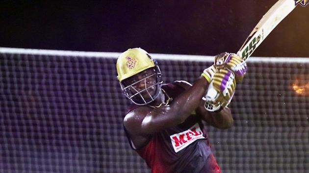 Andre Russell in action. (KKR/Twitter) Andre Russell in action. (KKR/Twitter)