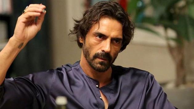 Arjun Rampal on sets of NalPolish.