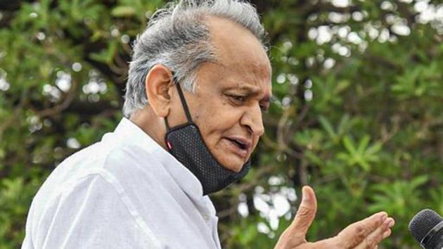 Rajasthan chief minister Ashok Gehlot has cleared a scheme that allows two members from a family to travel free to Haridwar to immerse ashes of their loved ones in the river Ganga.(PTI Photo)
