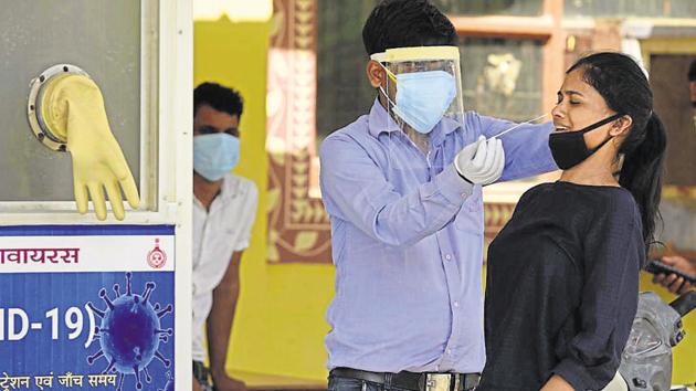 Several patients were reinfected with the Covid 19 virus within weeks of their recovery. (HT Photo) Several patients were reinfected with the Covid 19 virus within weeks of their recovery. (HT Photo)