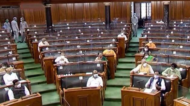 Opposition parties had protested the doing away of the Question Hour, pointing out that it infringed upon their right to seek answers from the government.(PTI)