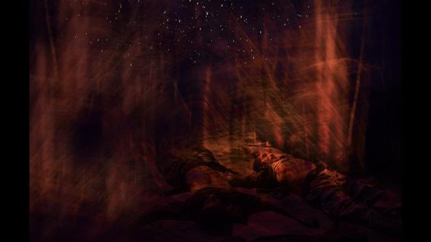 “In war, truth is the first casualty. Centralia explores the unsteady relationship between reality and fiction and how our perceptions of reality and truth are manipulated,” Basu says of the work that she made over a decade. (Poulomi Basu) 