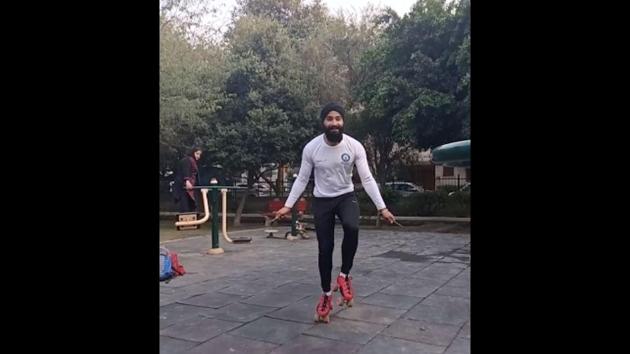 The image shows record holder Zorawar Singh. (Instagram/@guinnessworldrecords) The image shows record holder Zorawar Singh. (Instagram/@guinnessworldrecords)