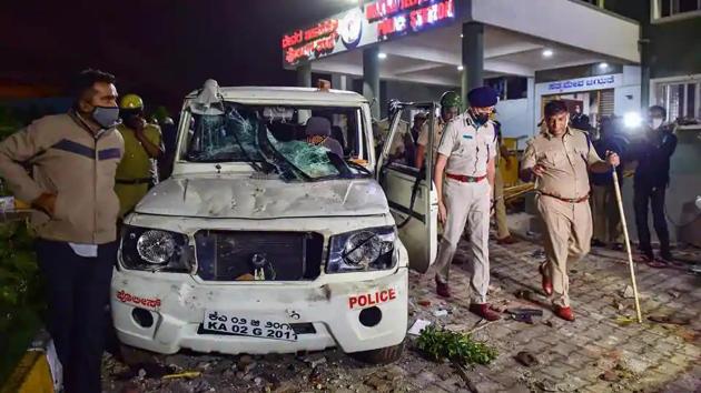 The riots had broken out on the night of August 11 over an alleged derogatory social media post by the relative of a Congress MLA.(File photo)