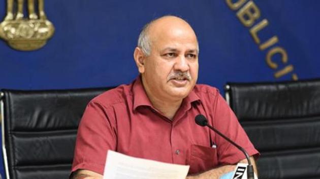 Deputy Chief Minister of Delhi Manish Sisodia.(Arvind Yadav/HT PHOTO)