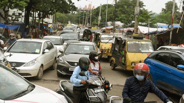 The study was referred to by CPCB in its report titled “Impact of Lockdown on Ambient Air Quality” released on Wednesday.(HT Photo)