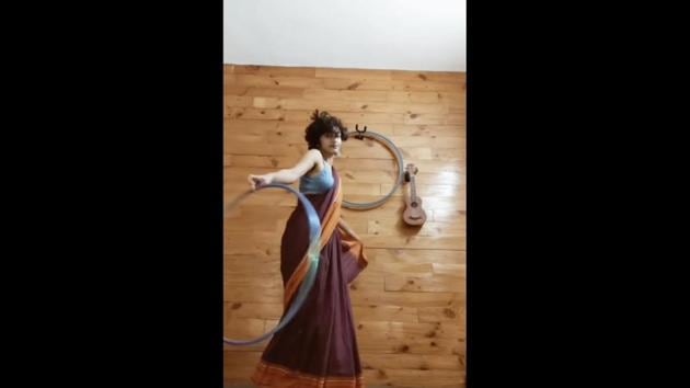 The image shows the dancer Eshna Kutty. (Instagram/@eshnakutty) The image shows the dancer Eshna Kutty. (Instagram/@eshnakutty)