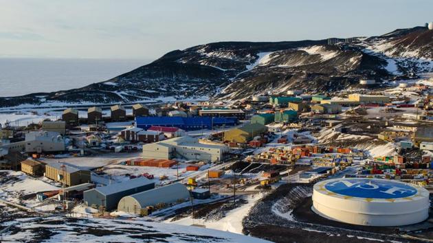 The Americans have Antarctica’s largest base. McMurdo, established in 1955, sits on rock, not ice, and has access to a harbour, landing strips on sea and shelf ice, a helipad, and is made up of over 100 individual structures. They even host a music festival, Icestock, on December 31, featuring the scientists on site. (National Science Foundation)