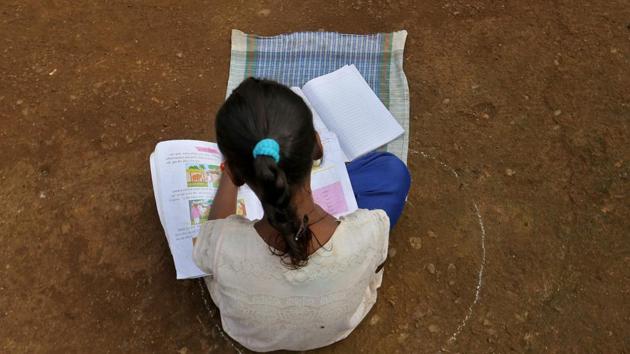 A primary school in Uttarakhand district is being opened to students after three years due to the return of migrant workers to the village. (REUTERS) A primary school in Uttarakhand district is being opened to students after three years due to the return of migrant workers to the village. (REUTERS)