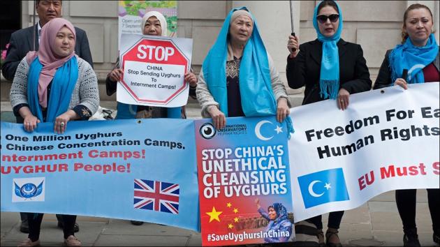 China accused of razing religious sites and shrines in Xinjiang to wipe out Uyghur Muslims(Twitter/aleyna2512)