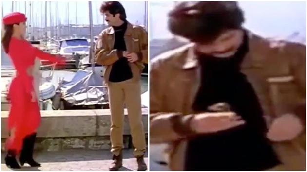 Anil Kapoor and Urmila Matondkar in Judaai.