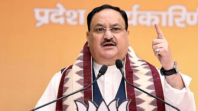 BJP National President JP Nadda announced BJP’s new central team.(ANI)