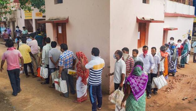 The relief package announced on March 26 aimed to ease the economic distress of the poor by providing them free food and cash security.(Representational Photo/PTI File)