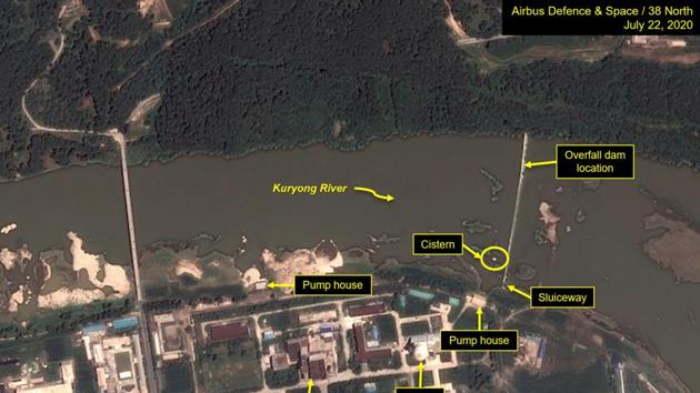 A view of the Yongbyon Nuclear Scientific Research Center on the bank of the Kuryong River in Yongbyon, North Korea.(via REUTERS) A view of the Yongbyon Nuclear Scientific Research Center on the bank of the Kuryong River in Yongbyon, North Korea.(via REUTERS)