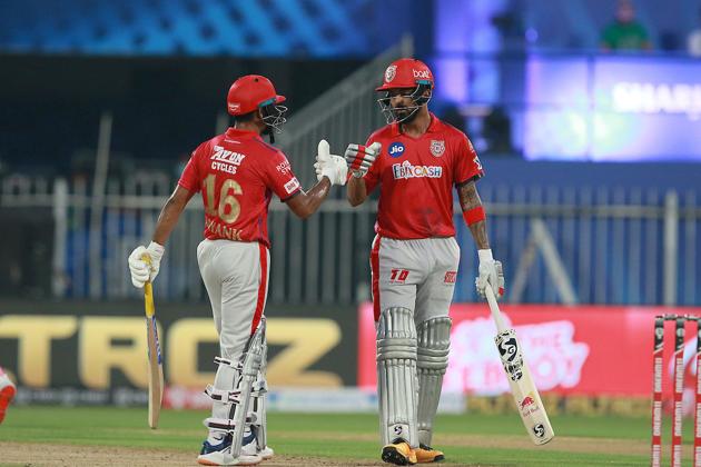 Kl Rahul and Mayank Agarwal in action. (IPL/Twitter) Kl Rahul and Mayank Agarwal in action. (IPL/Twitter)