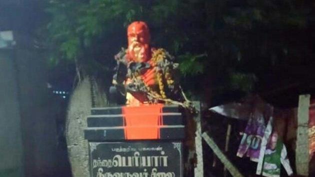 Reformist leader E V Ramasamy Periyar(Photo: Twitter/OfficeOfOPS) Reformist leader E V Ramasamy Periyar(Photo: Twitter/OfficeOfOPS)