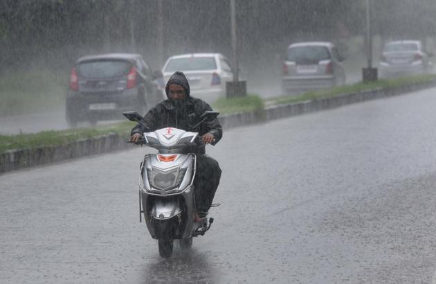Around 920mm rain was recorded during the rainy season between June and September this year, against the 845.7mm showers considered normal for this duration.(HT File Photo)