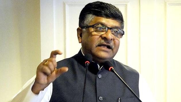Union Law Minister Ravi Shankar Prasad exuded confidence that the Nitish Kumar-led alliance in Bihar will win the election with a decisive mandate because of the development work done by the Centre and state government.(Sushil Kumar/ HT File Photo)