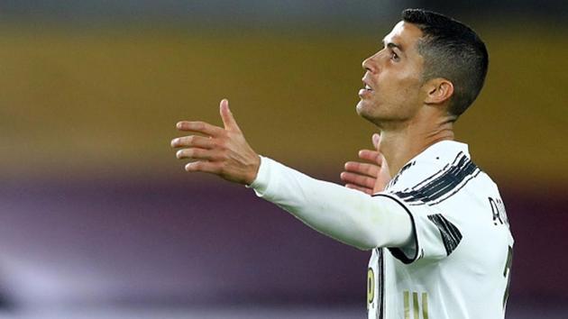 Cristiano Ronaldo celebrates a goal.(Getty Images)