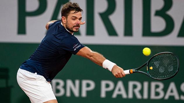 Stan Wawrinka in action against Andy Murray(Getty Images)
