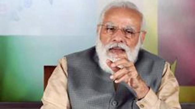 PM Modi and his Danish counterpart Mette Frederiksen will hold a virtual summit on Monday(PTI photo) PM Modi and his Danish counterpart Mette Frederiksen will hold a virtual summit on Monday(PTI photo)