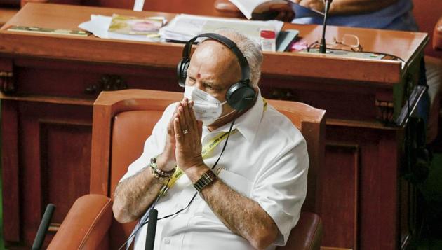 Karnataka chief minister BS Yediyurappa has said that the government had been demanding an NIA division for the state and that the new division would help in curbing terror activities.(PTI PHOTO.) Karnataka chief minister BS Yediyurappa has said that the government had been demanding an NIA division for the state and that the new division would help in curbing terror activities.(PTI PHOTO.)