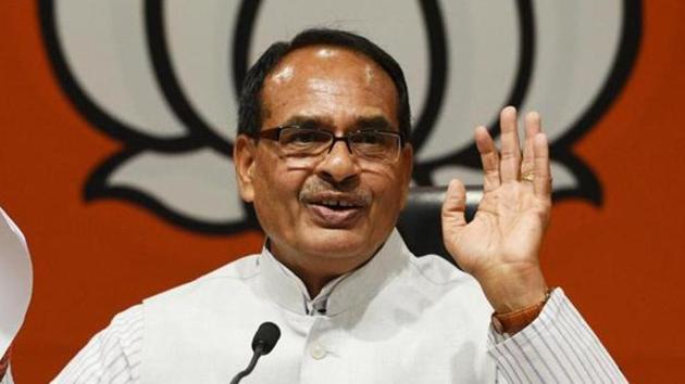 Madhya Pradesh chief minister Shivraj Singh Chouhan said he will take the state ahead despite this challenging Covid-19 situation.(Raj K Raj/HT File Photo)