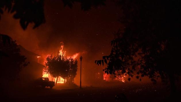 Numerous studies in recent years have linked bigger wildfires in America to global warming from the burning of coal, oil and gas, especially because climate change has made California much drier.(AFP Photo. Representative image)