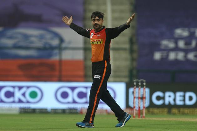 Rashid Khan celebrates. (IPL/Twitter)
