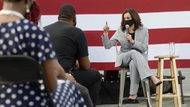 Senator Harris and opponent Vice President Mike Pence are also scheduled to debate in Salt Lake City on October 7. (D. Davis / AFP )