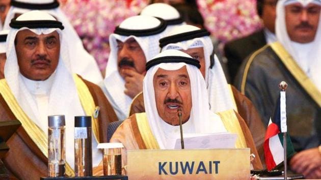Kuwait's Emir Sheikh Sabah Al-Ahmed Al-Jaber Al-Sabah.(Reuters)