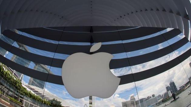 A logo of Apple is seen outside at the upcoming Apple Marina Bay Sands store in Singapore.(Reuters File Photo) A logo of Apple is seen outside at the upcoming Apple Marina Bay Sands store in Singapore.(Reuters File Photo)