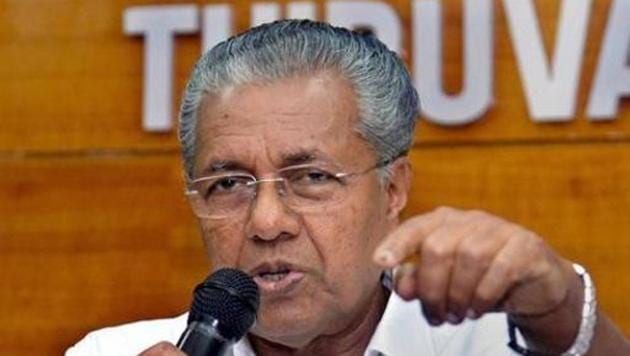 Kerala CM Pinarayi Vijayan said there is no plan to impose a medical emergency in the state.(PTI PHOTO.) Kerala CM Pinarayi Vijayan said there is no plan to impose a medical emergency in the state.(PTI PHOTO.)