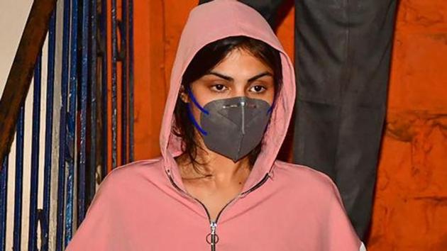 Rhea Chakraborty was arrested by the Narcotics Control Bureau on September 9.(PTI File Photo)