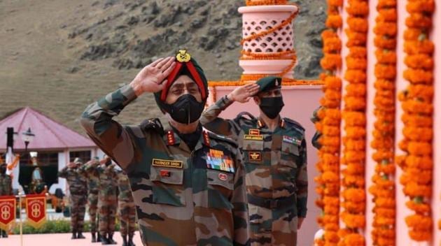Lieutenant General Harinder Singh led six rounds of military talks with China recently.(INDIAN ARMY.)
