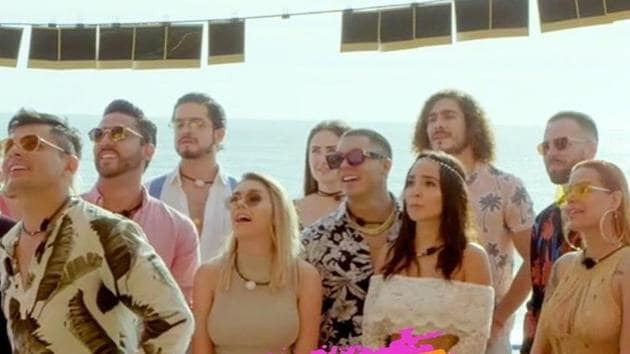 Cast members of Mexico’s popular “Acapulco Shore”.(Instagram)
