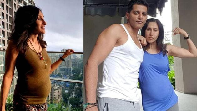 Teejay Sidhu and husband Karanvir Bohra are expecting their third child.