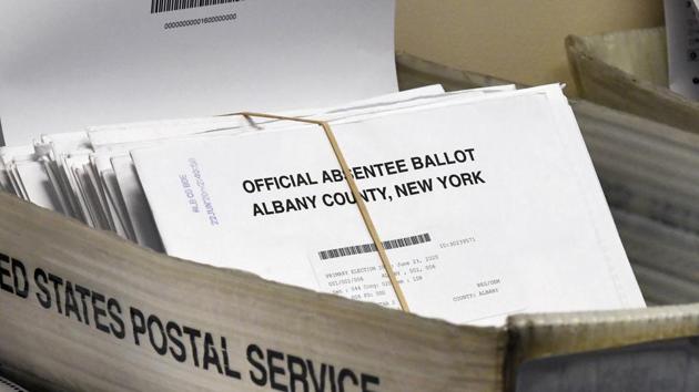 Meanwhile, the city elections board also was dealing with confusion regarding another printing anomaly on absentee ballots.(AP file photo. Representative image) Meanwhile, the city elections board also was dealing with confusion regarding another printing anomaly on absentee ballots.(AP file photo. Representative image)