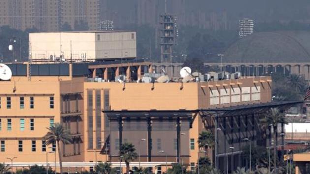 Rocket and mortar attacks have targeted the Green Zone, the seat of Iraq’s government and home to many foreign embassies, including the US Embassy.(Reuters file photo) Rocket and mortar attacks have targeted the Green Zone, the seat of Iraq’s government and home to many foreign embassies, including the US Embassy.(Reuters file photo)