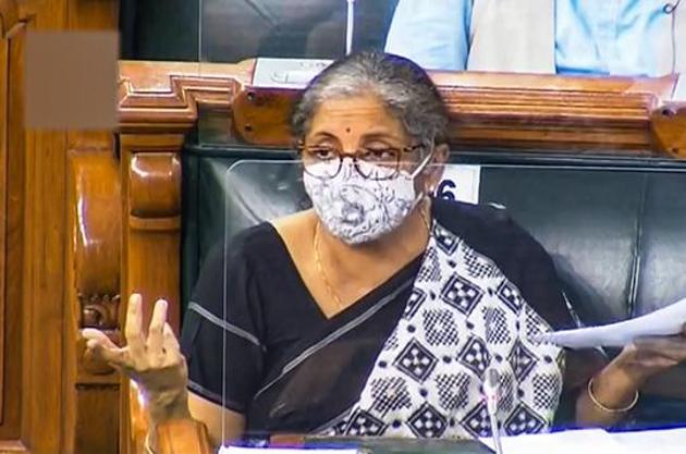 Union finance minister Nirmala Sitharaman speaks in the Lok Sabha in this file photo. (PTI Photo) Union finance minister Nirmala Sitharaman speaks in the Lok Sabha in this file photo. (PTI Photo)