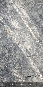 The damaged road at Street Number 3 of Laxman Nagar in Giaspura The damaged road at Street Number 3 of Laxman Nagar in Giaspura