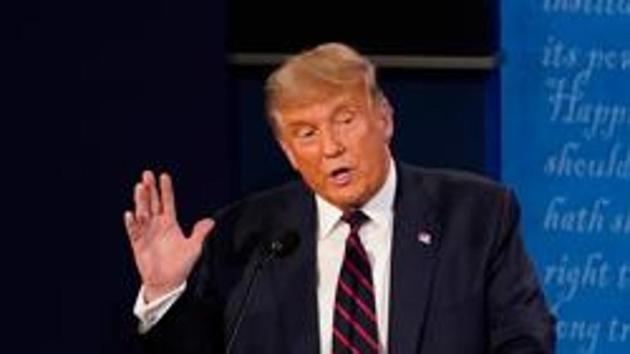 Donald Trump froze refugee admissions in March amid the coronavirus pandemic, citing a need to protect American jobs as fallout from the coronavirus crashed the economy. (Bloomberg) Donald Trump froze refugee admissions in March amid the coronavirus pandemic, citing a need to protect American jobs as fallout from the coronavirus crashed the economy. (Bloomberg)