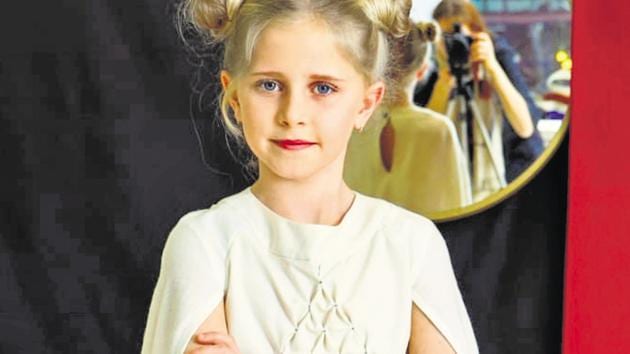 A Weganool cape dress made by a German kidswear brand, Infantium Victoria. (Photo courtesy Gowri Shankar) A Weganool cape dress made by a German kidswear brand, Infantium Victoria. (Photo courtesy Gowri Shankar)