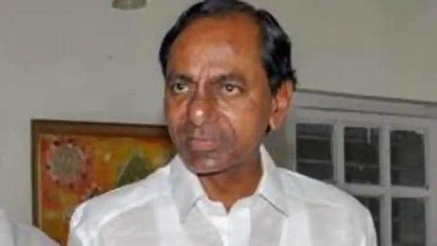 Telangana Chief Minister K Chandrashekhar Rao.(PTI)